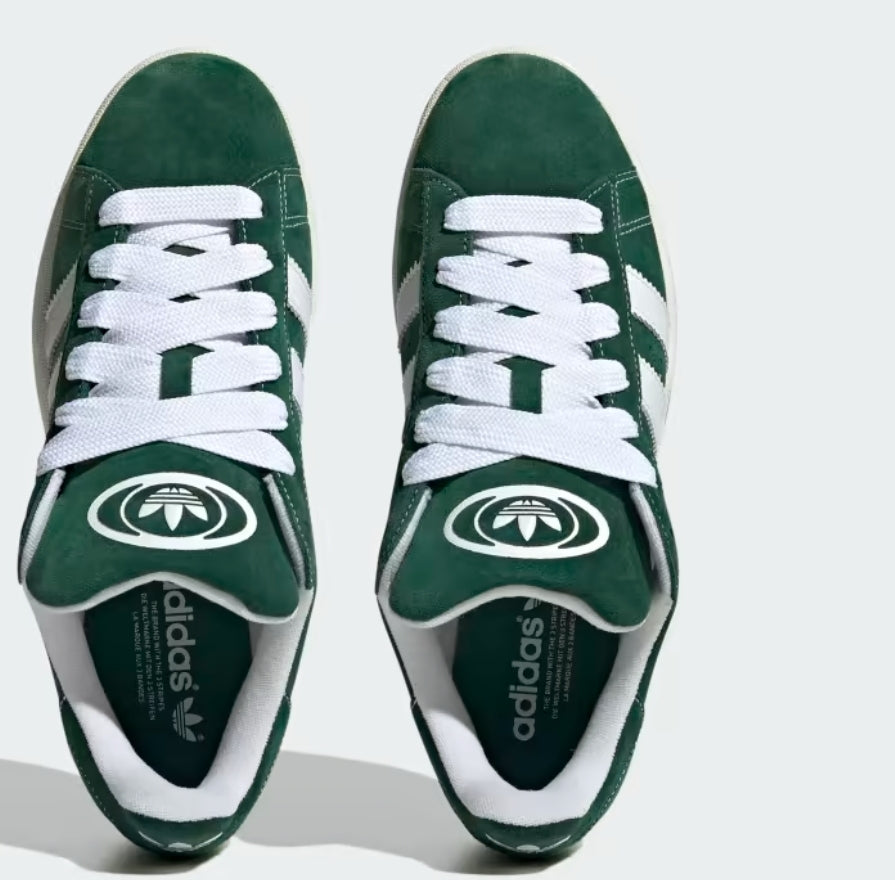 ADIDAS CAMPUS 00S. Dark Green / Cloud White