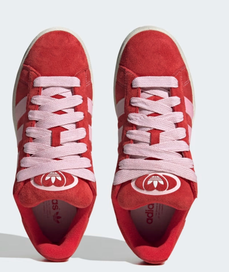 ADIDAS CAMPUS 00S. Better Scarlet / Clear Pink