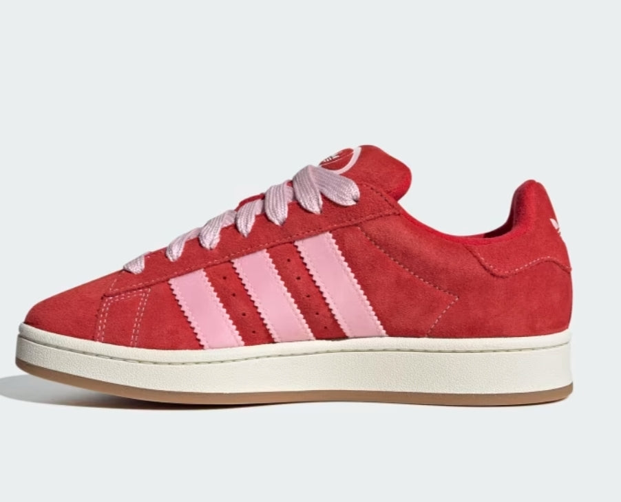 ADIDAS CAMPUS 00S. Better Scarlet / Clear Pink