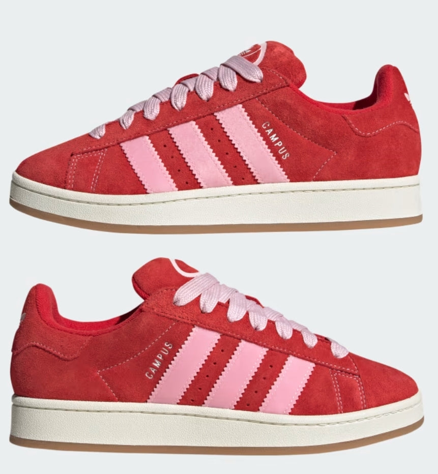 ADIDAS CAMPUS 00S. Better Scarlet / Clear Pink
