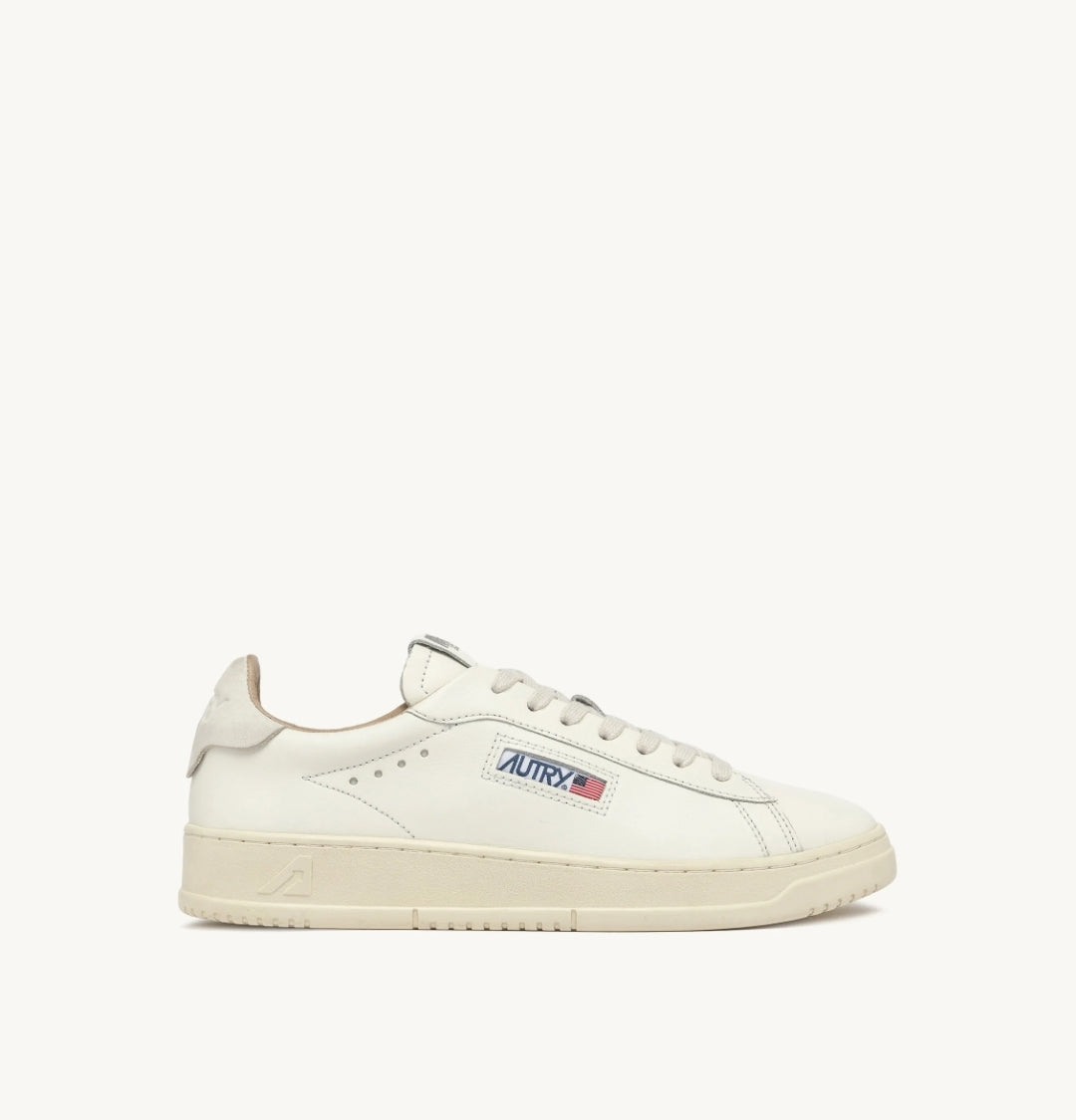 DALLAS LOW SNEAKERS IN WHITE LEATHER