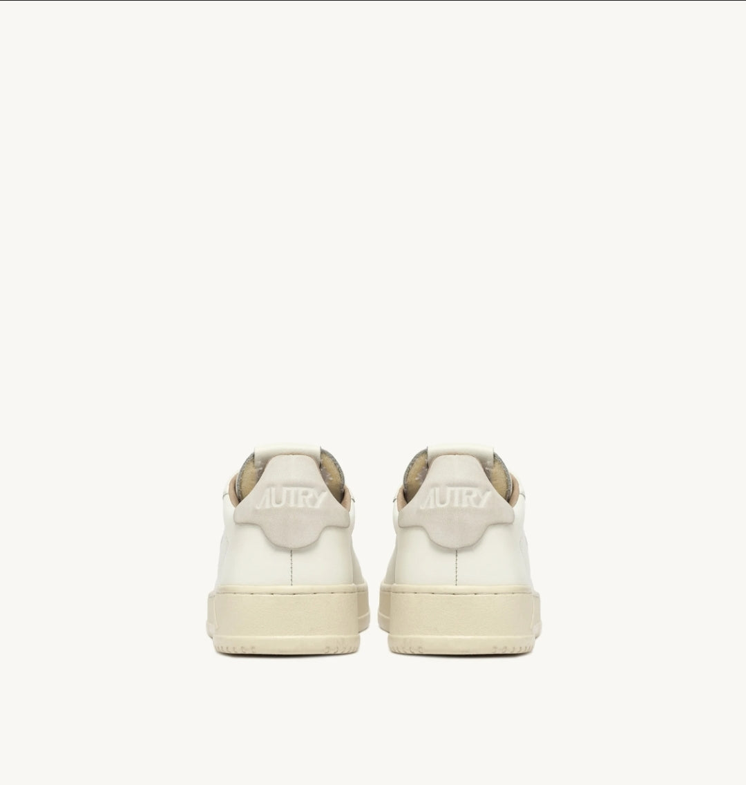 DALLAS LOW SNEAKERS IN WHITE LEATHER