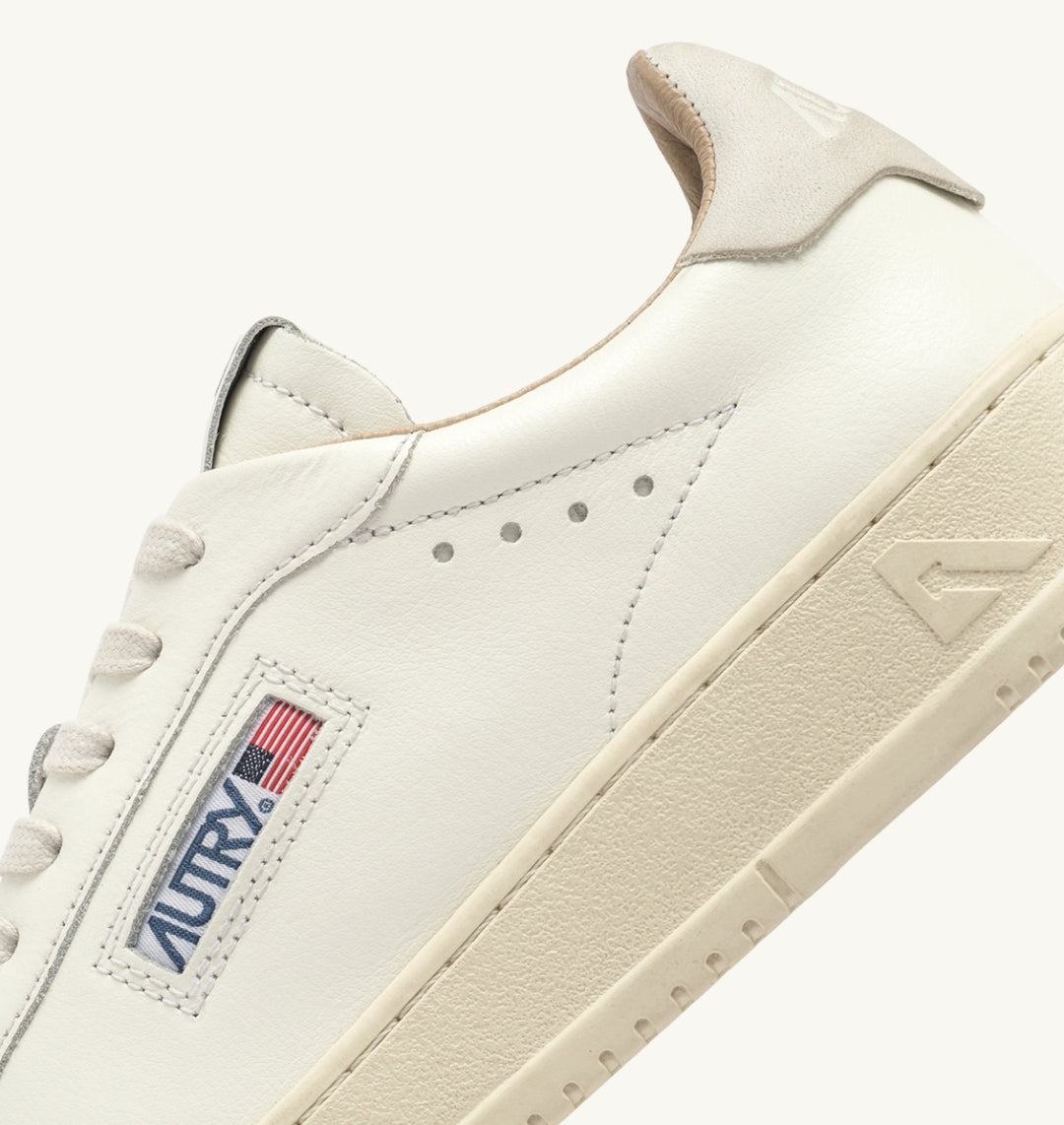 DALLAS LOW SNEAKERS IN WHITE LEATHER