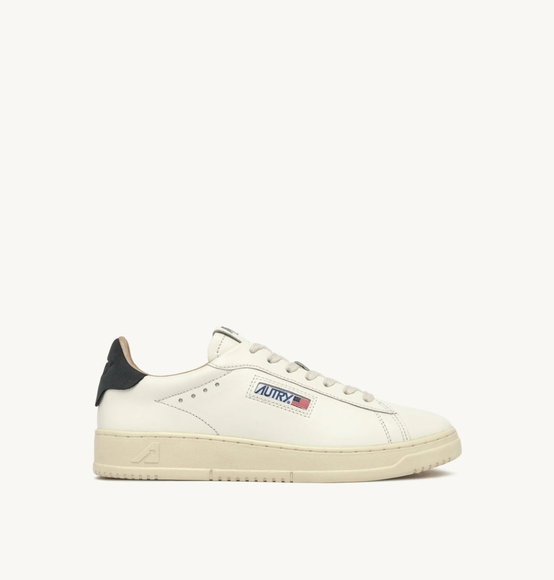 DALLAS LOW SNEAKERS IN WHITE AND SPACE LEATHER