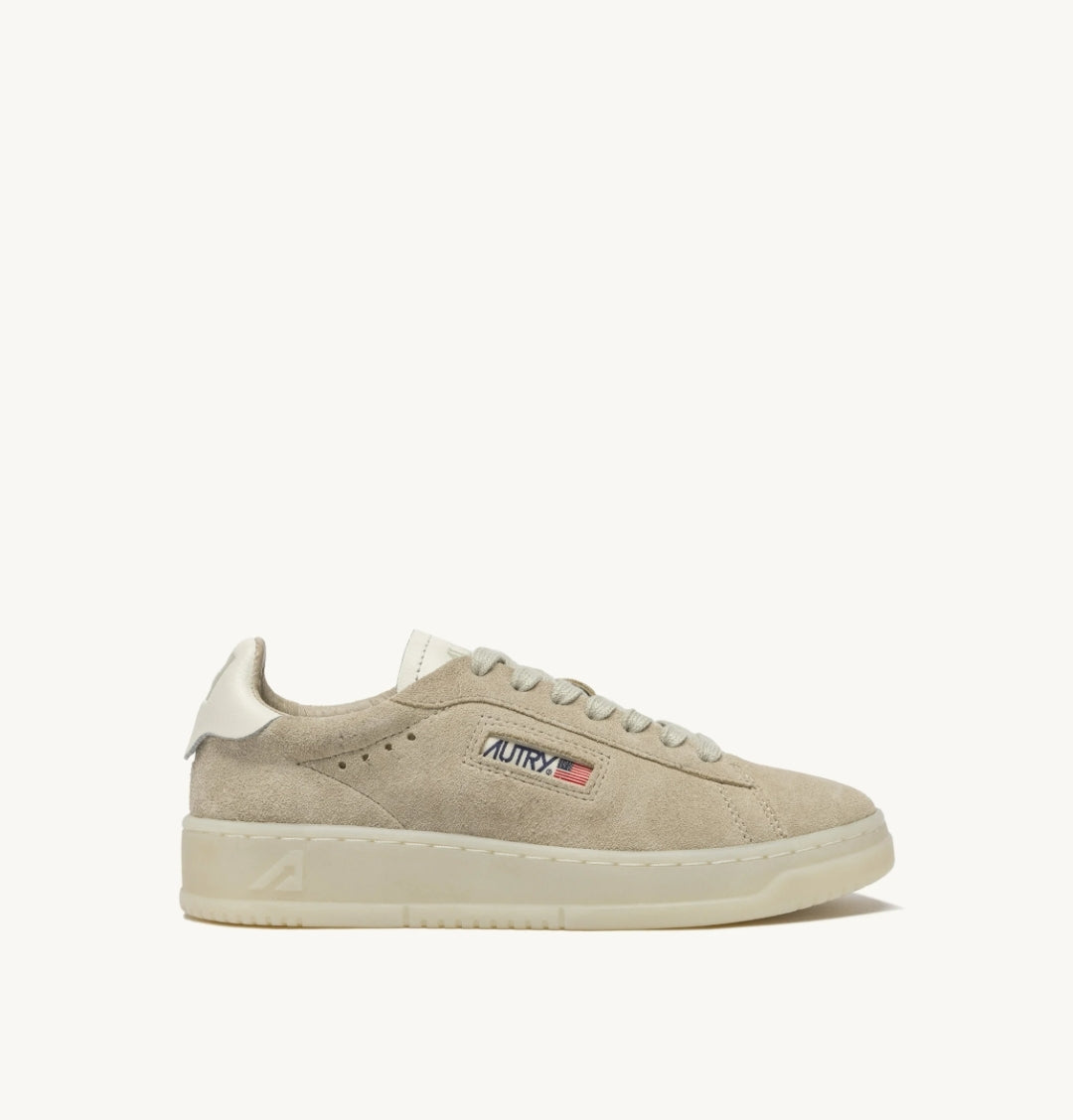 DALLAS LOW SNEAKERS IN SUEDE COLOR PAPYRUS