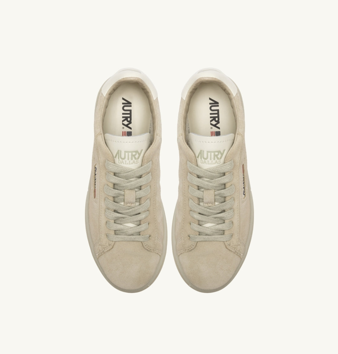 DALLAS LOW SNEAKERS IN SUEDE COLOR PAPYRUS