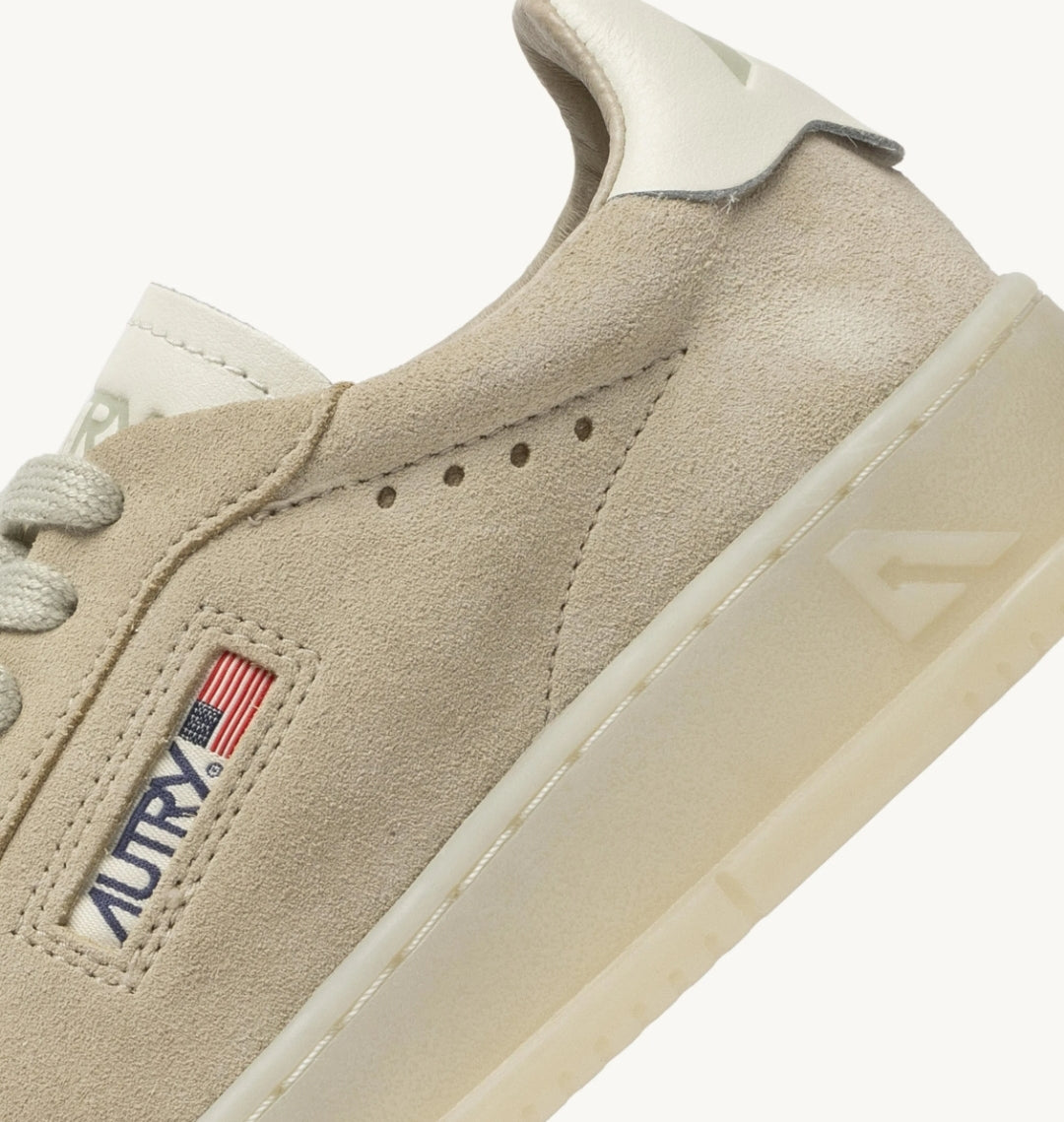 DALLAS LOW SNEAKERS IN SUEDE COLOR PAPYRUS