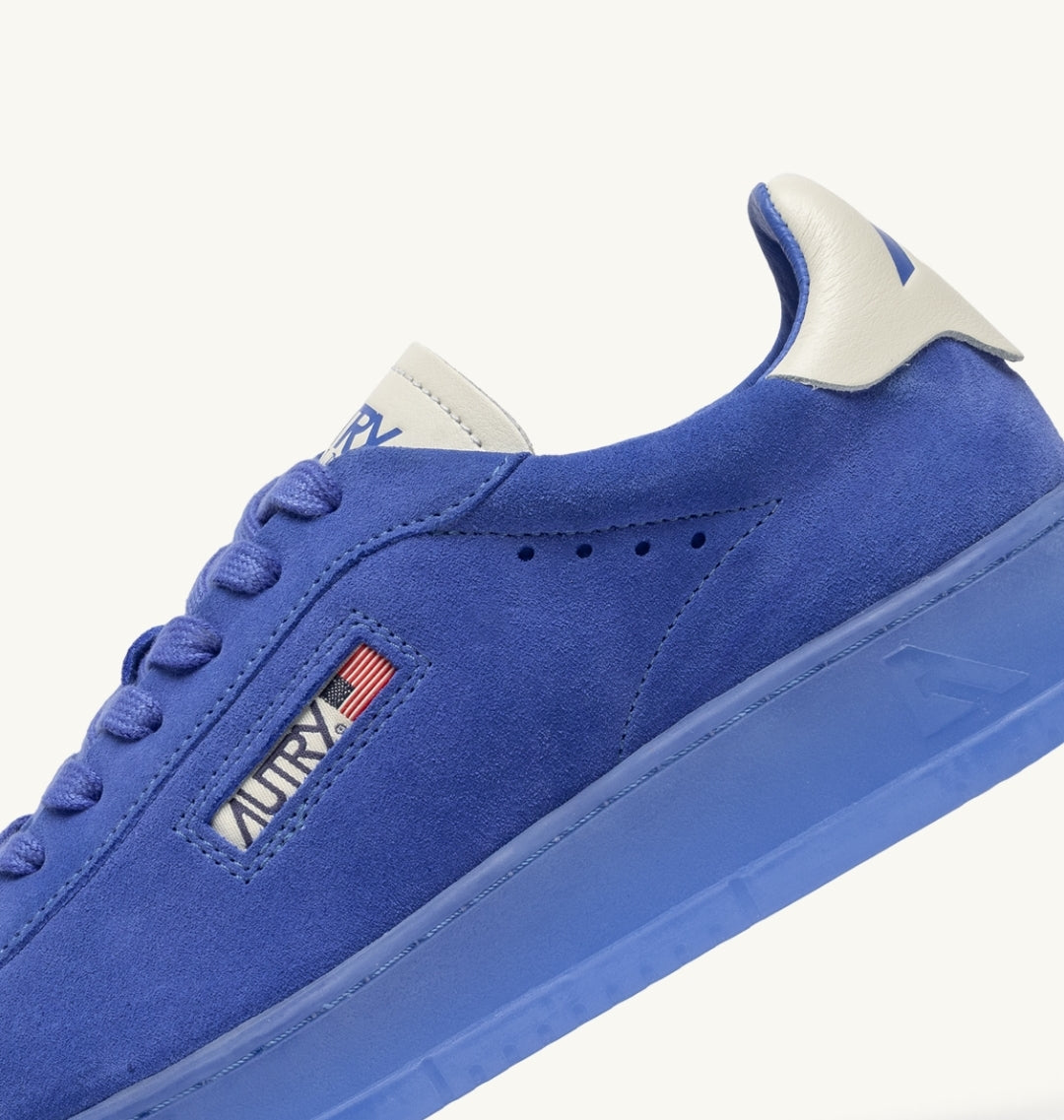DALLAS LOW SNEAKERS IN SUEDE COLOR BLUE