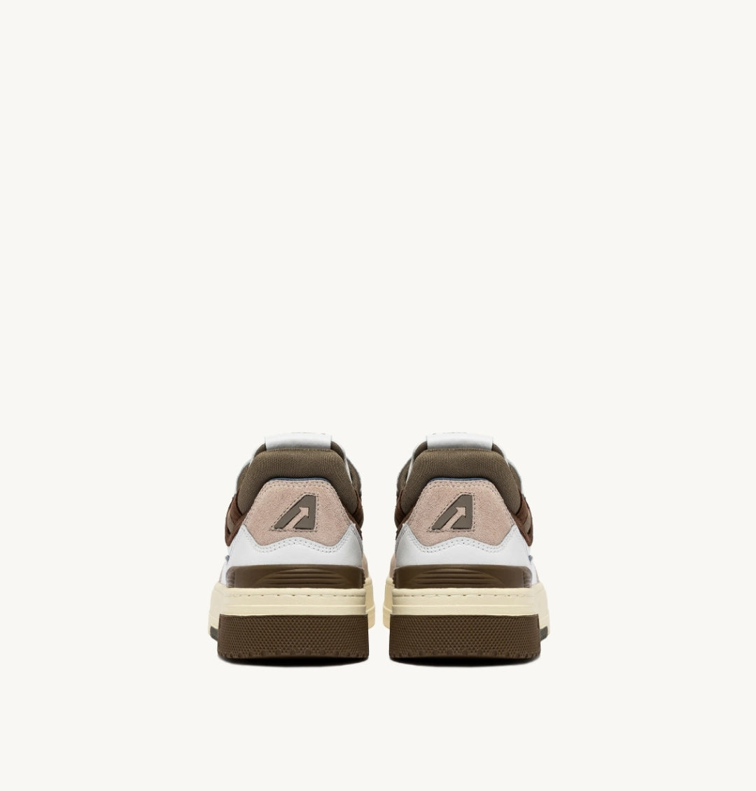 CLC LOW SNEAKERS IN WHITE AND GREEN LEATHER AND SUEDE