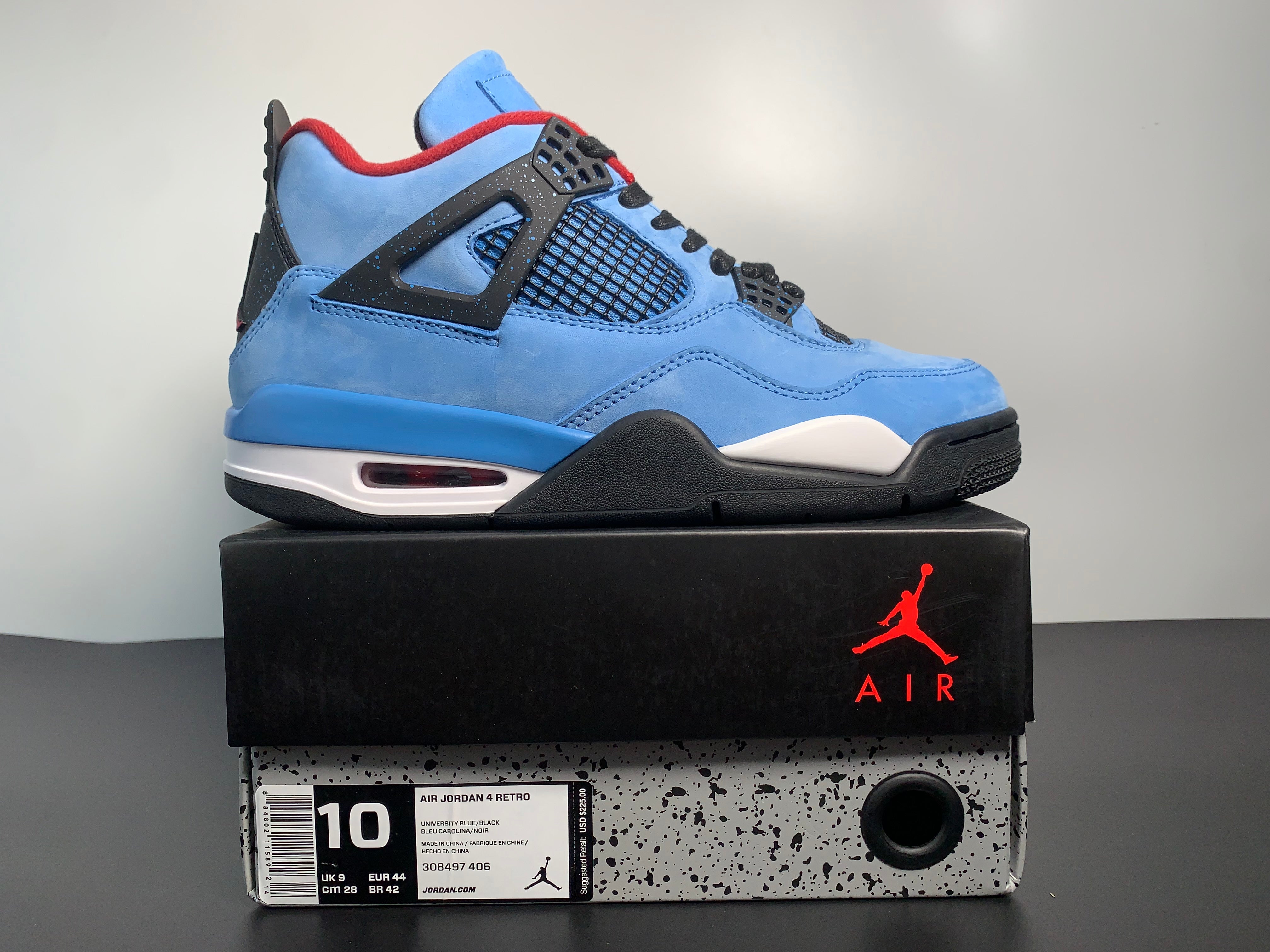 Trevis Scotti Jordan 4 cactus jack