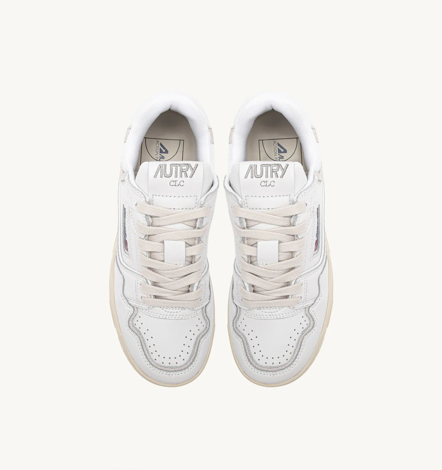 CLC LOW SNEAKERS IN LEATHER COLOR WHITE