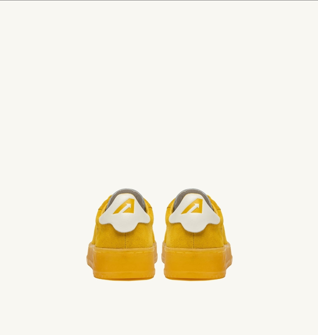 DALLAS LOW SNEAKERS IN SUEDE COLOR YELLOW