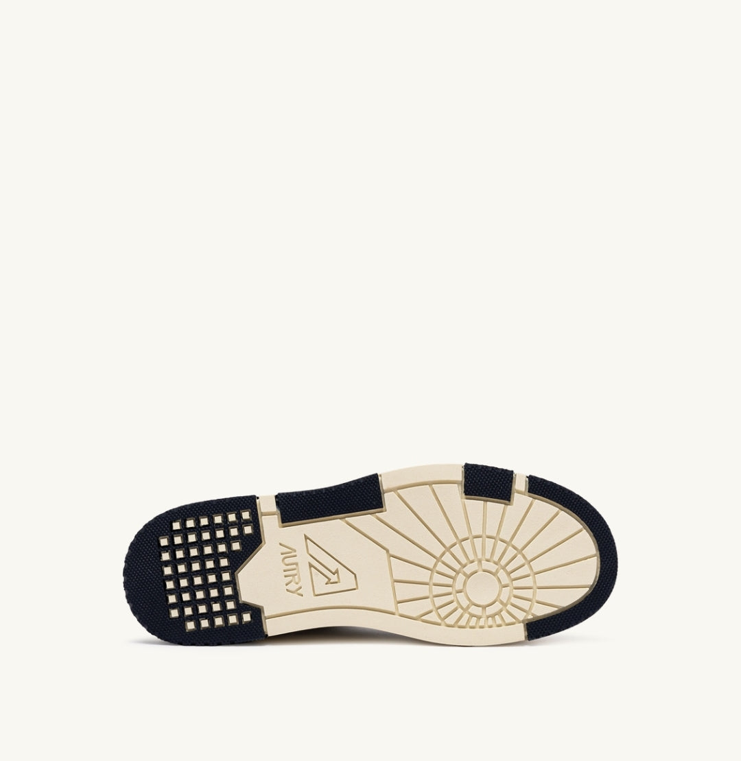 CLC LOW SNEAKERS IN WHITE AND SPACE LEATHER AND SUEDE