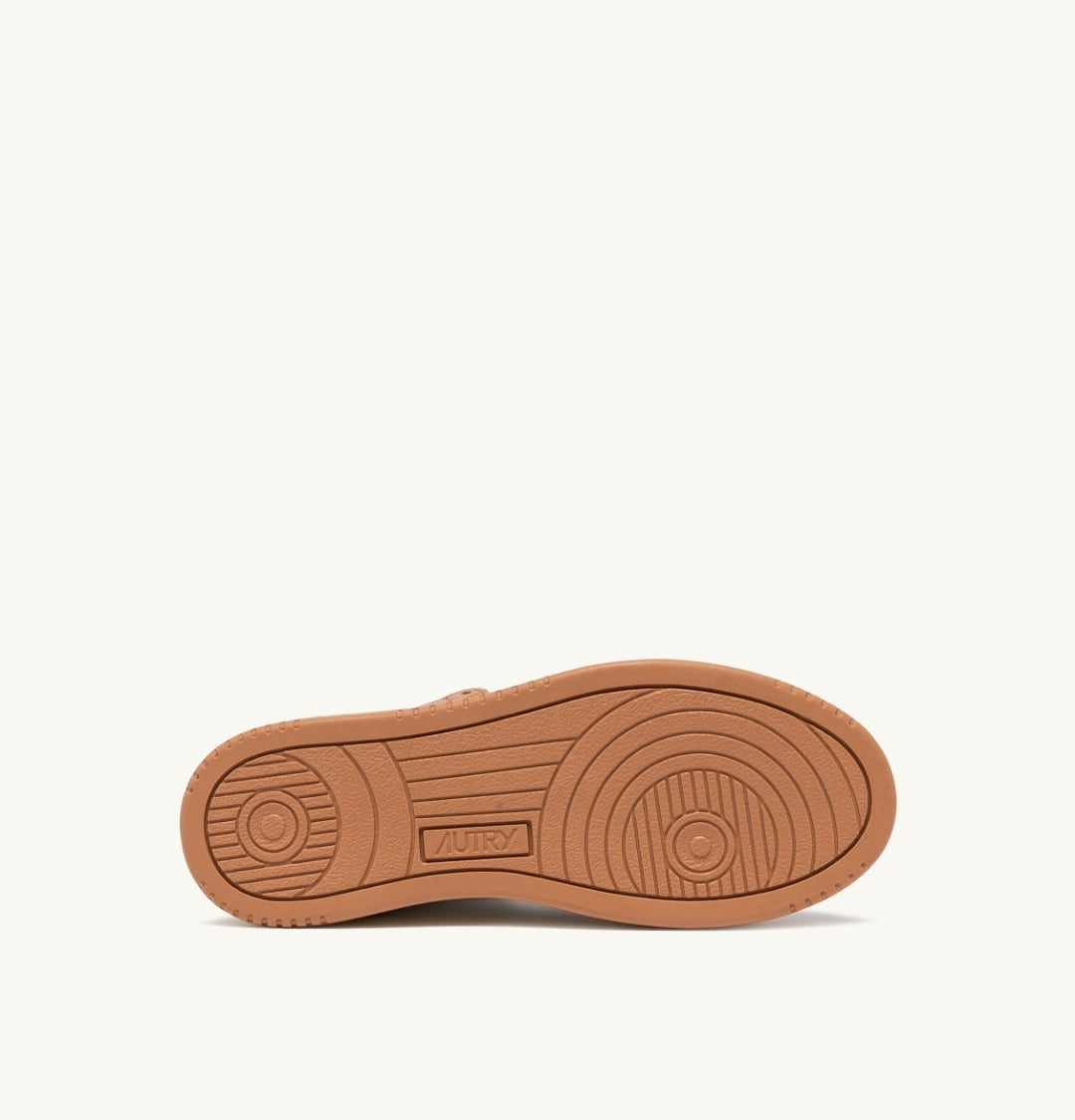 MEDALIST MID BICOLOR SNEAKERS IN WHITE AND SAND STORM LEATHER