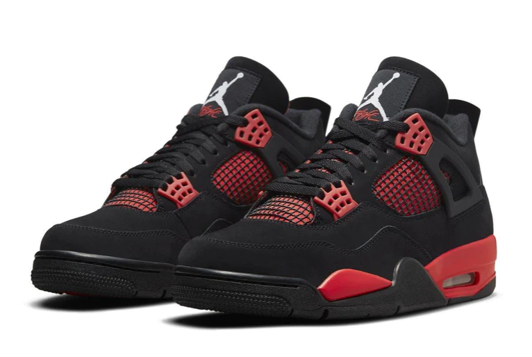 JORDAN 4 RETRO RED THUNDER